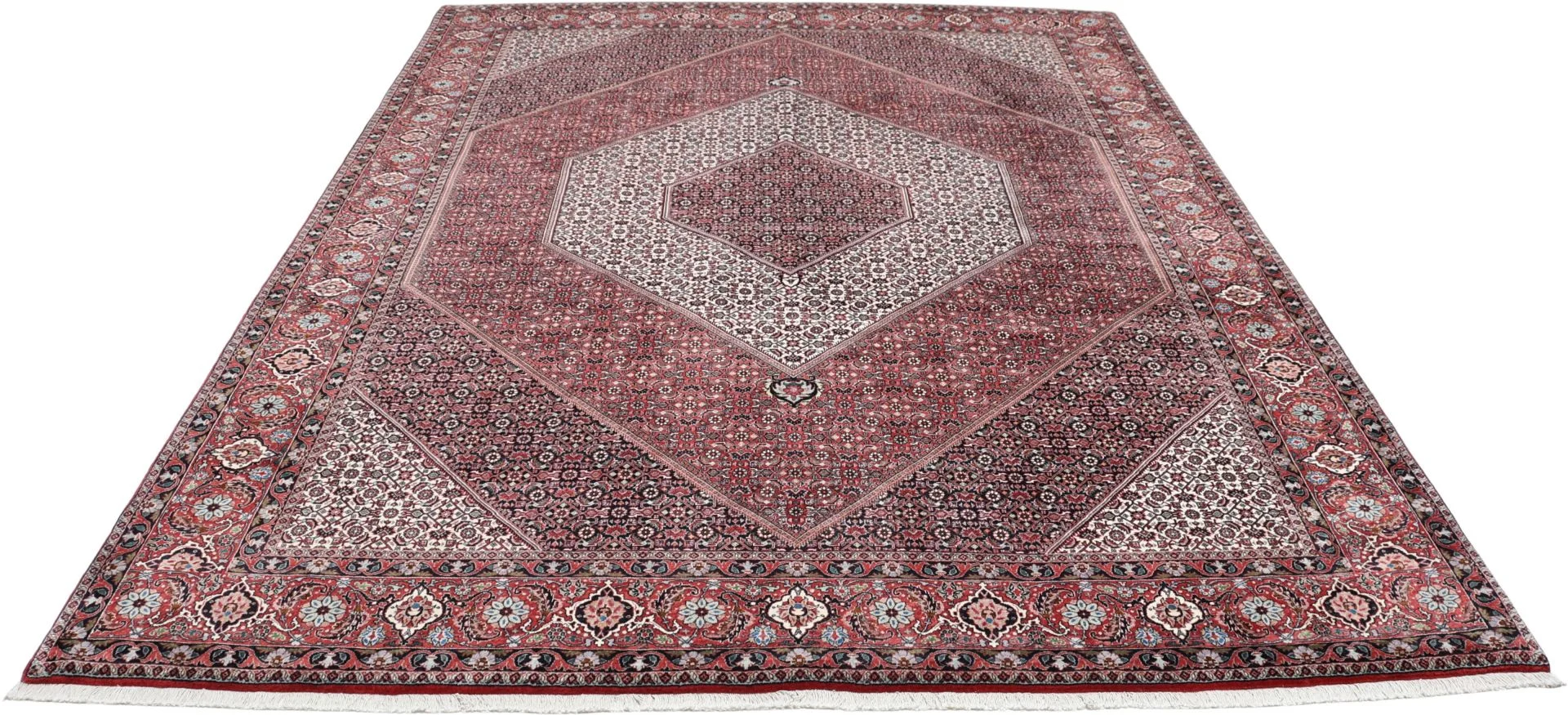 Bijar Persian Rug — hand-knotted, 254 × 348 cm, Wool