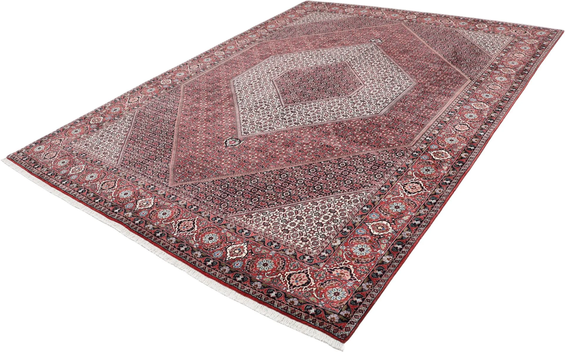 Bijar Persian Rug — hand-knotted, 254 × 348 cm, Wool