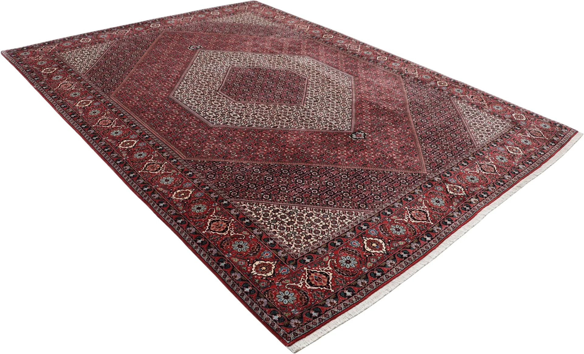 Bijar Persian Rug — hand-knotted, 254 × 348 cm, Wool