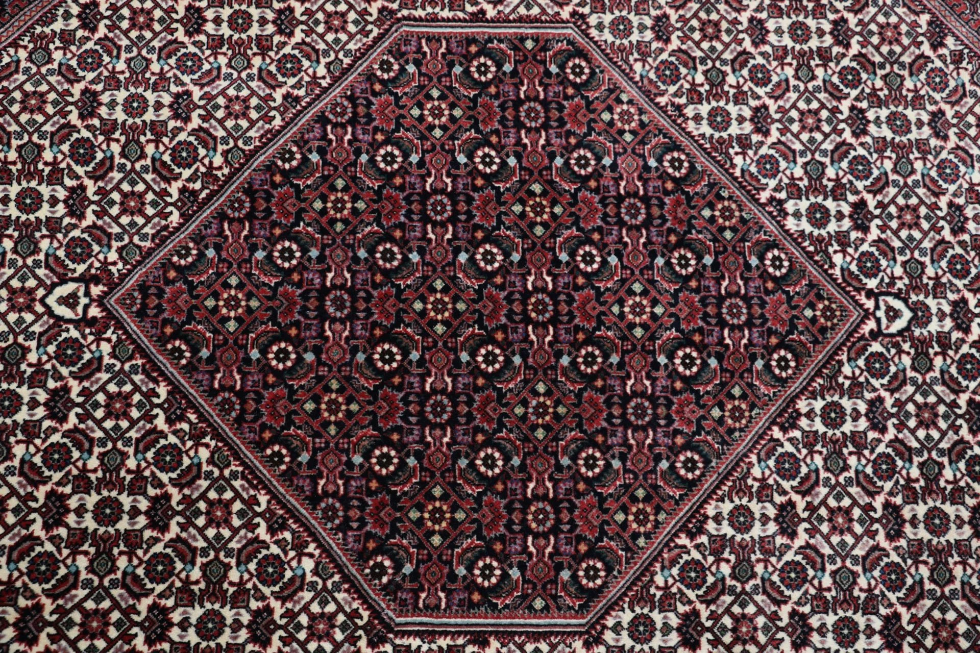 Bijar Persian Rug — hand-knotted, 254 × 348 cm, Wool