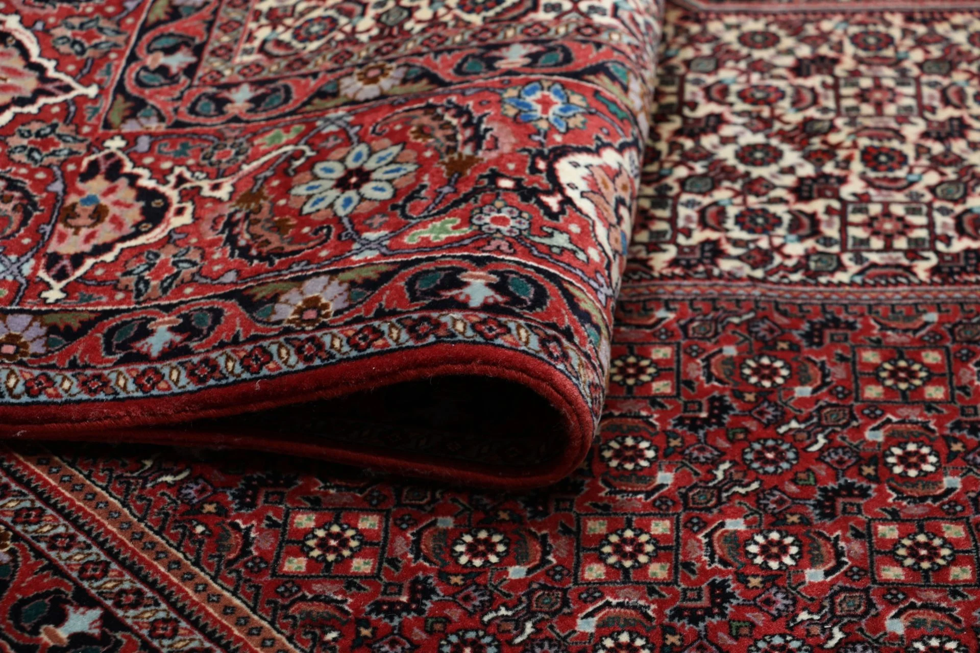 Bijar Persian Rug — hand-knotted, 254 × 348 cm, Wool