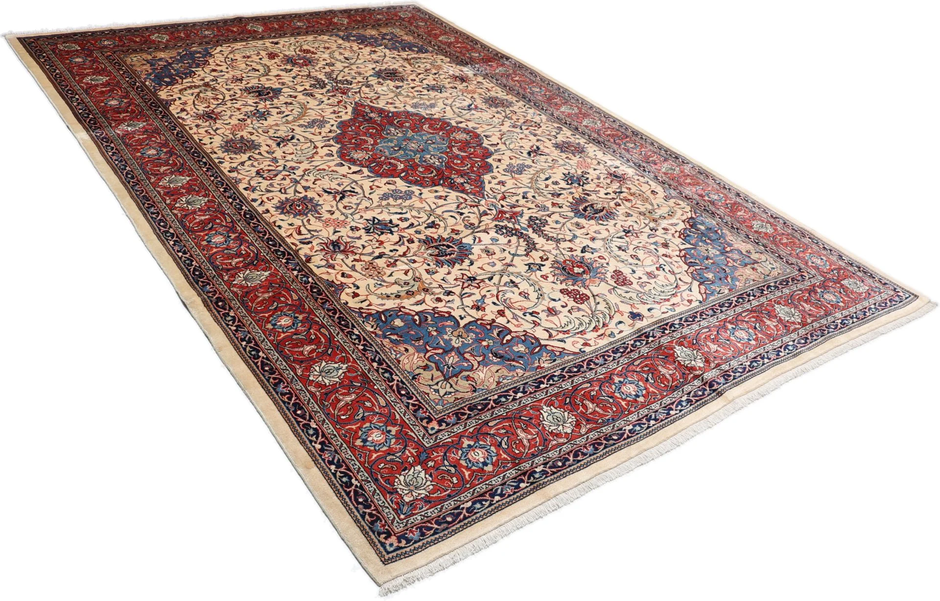 perserteppich-sarough-265-x-396-cm-schurwolle-handgeknupft-13 Sarouk Persian Rug 265 × 396 cm, Wool, hand-knotted