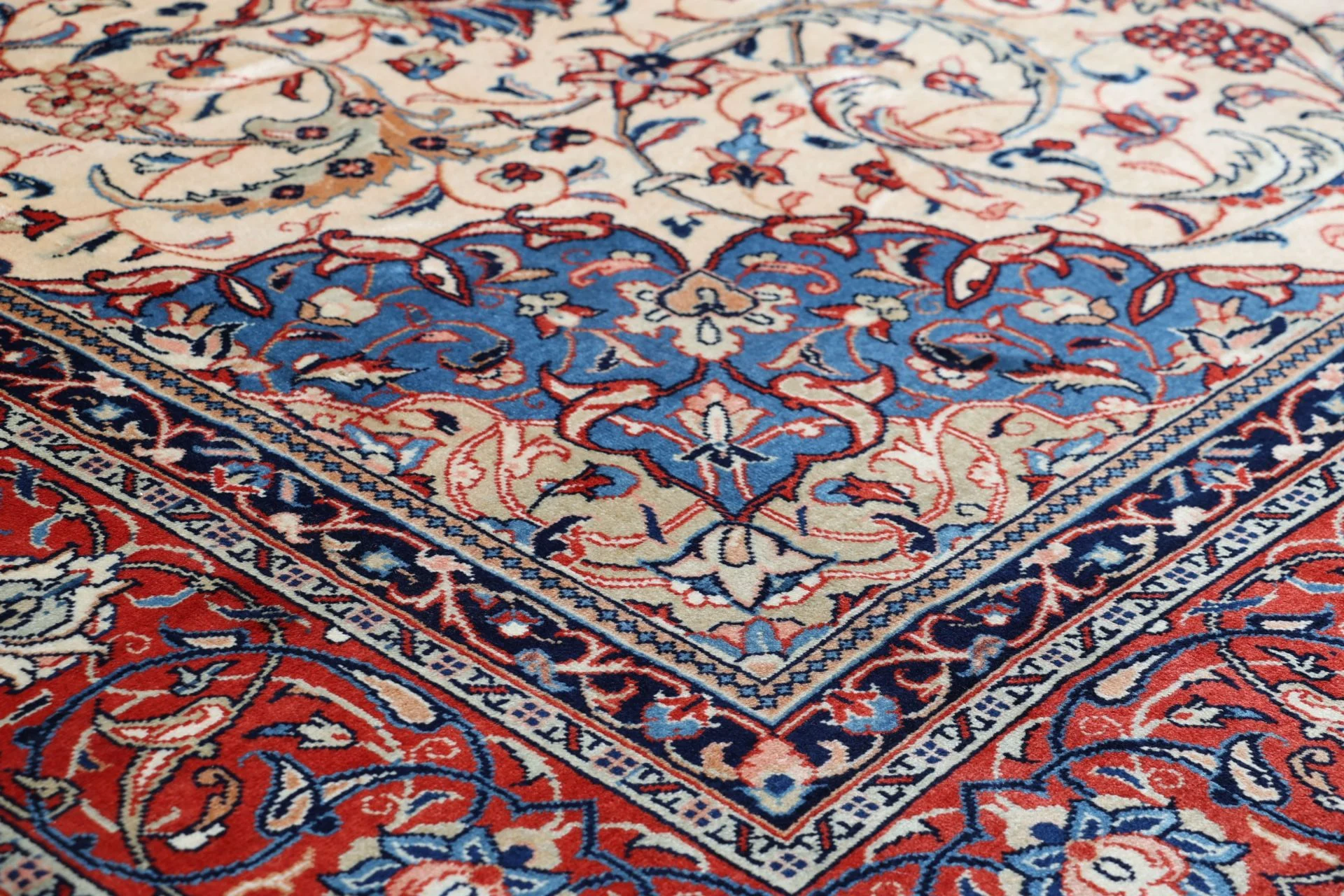 perserteppich-sarough-265-x-396-cm-schurwolle-handgeknupft-16 Sarouk Persian Rug 265 × 396 cm, Wool, hand-knotted
