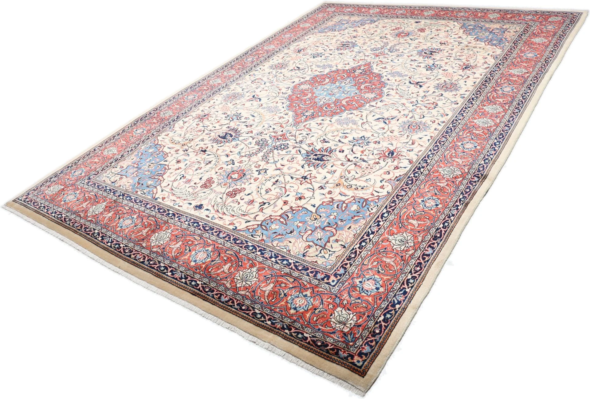 perserteppich-sarough-265-x-378-cm-schurwolle-handgeknupft-7 Sarouk Persian Rug 265 × 378 cm, Wool, hand-knotted