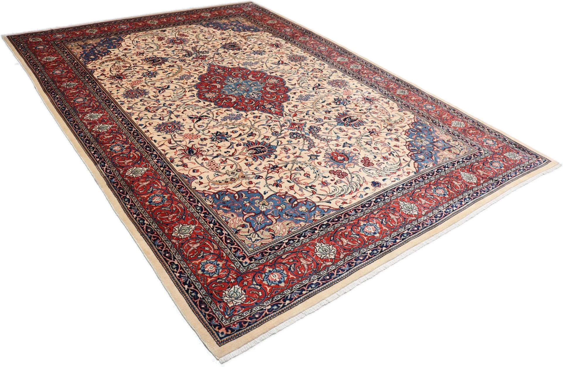 perserteppich-sarough-265-x-378-cm-schurwolle-handgeknupft-10 Sarouk Persian Rug 265 × 378 cm, Wool, hand-knotted