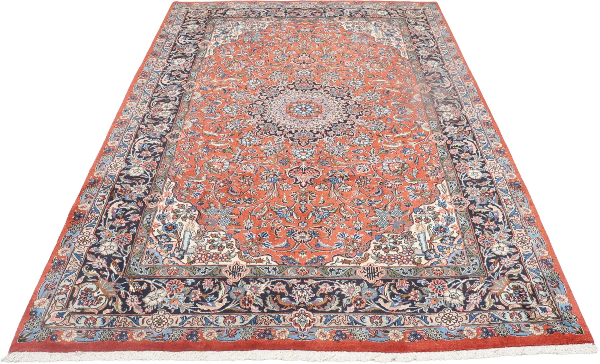 Sarouk Persian Rug 202 × 298 cm, Wool, hand-knotted