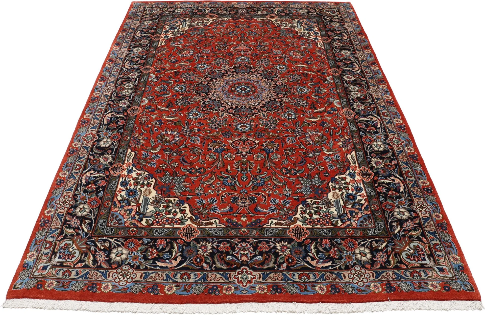 Sarouk Persian Rug 202 × 298 cm, Wool, hand-knotted