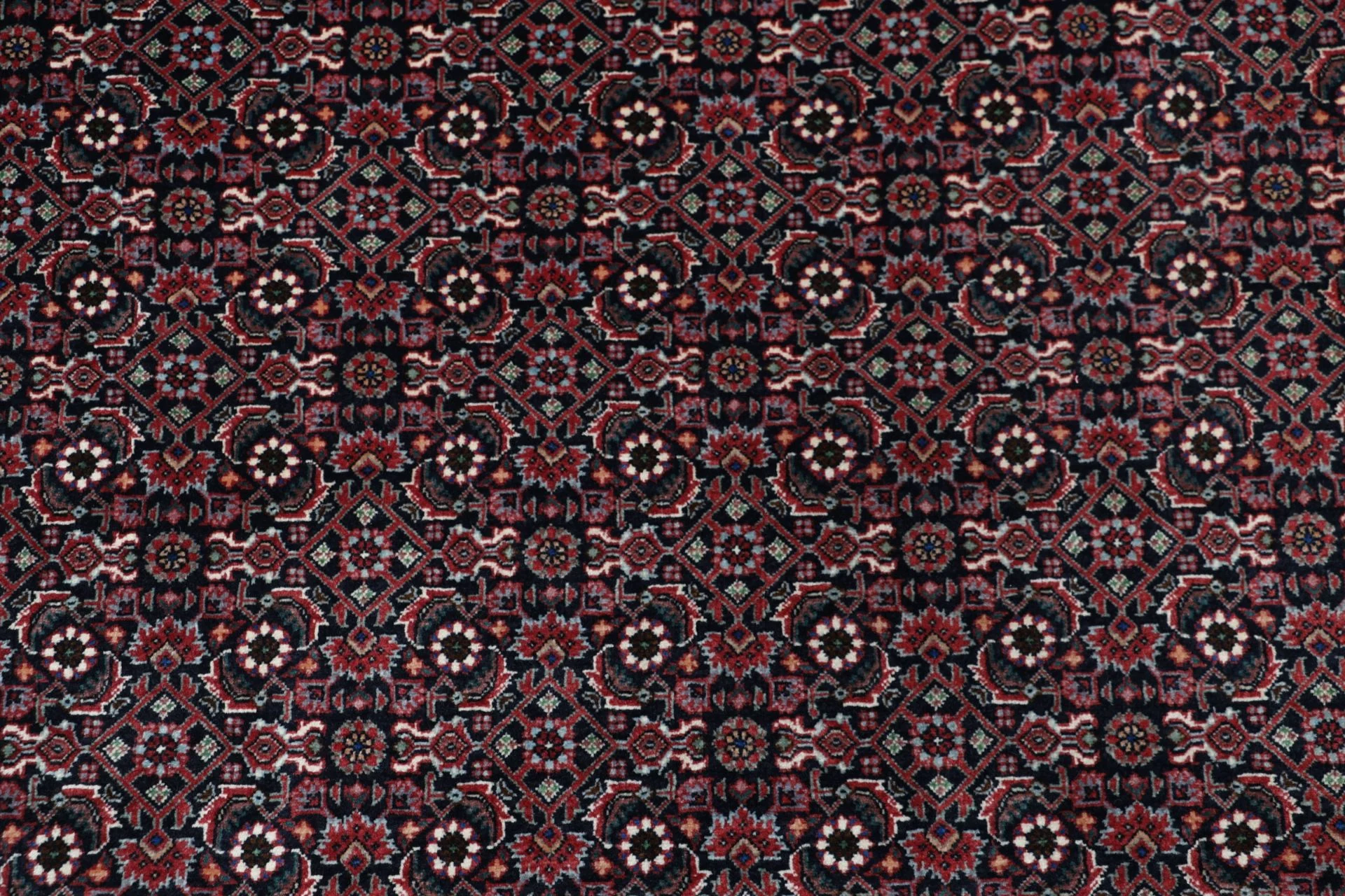 Hand-Knotted Wool Bijar Persian Rug, 201 × 301 cm