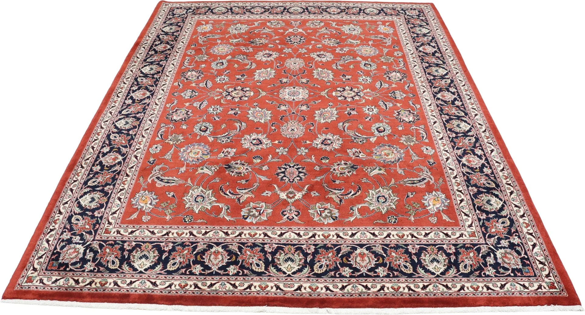 Sarouk Persian Rug 220 × 278 cm, Wool, hand-knotted