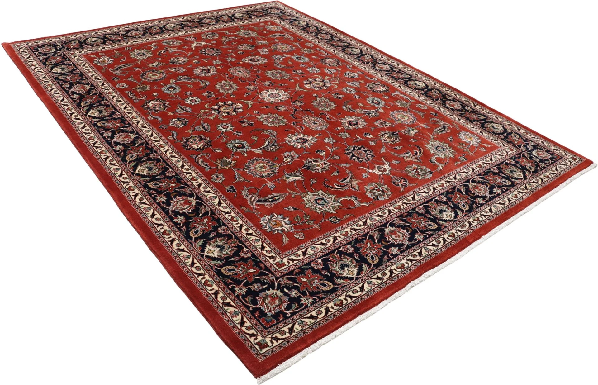 Sarouk Persian Rug 220 × 278 cm, Wool, hand-knotted