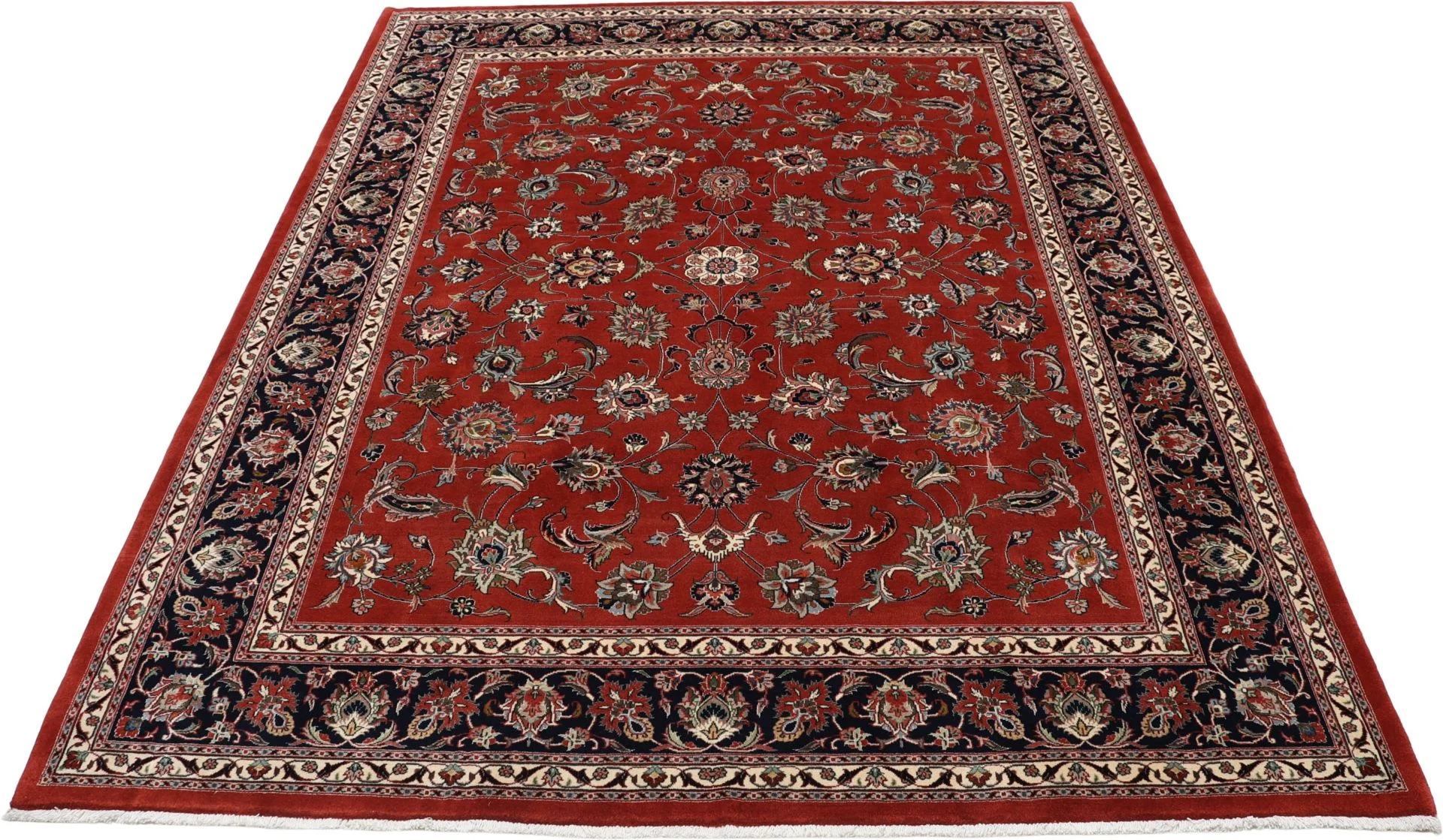 Sarouk Persian Rug 220 × 278 cm, Wool, hand-knotted