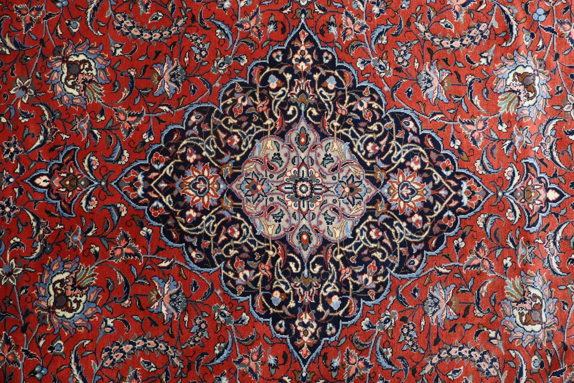 Sarouk Persian Rug — hand-knotted, 260 × 340 cm, Wool
