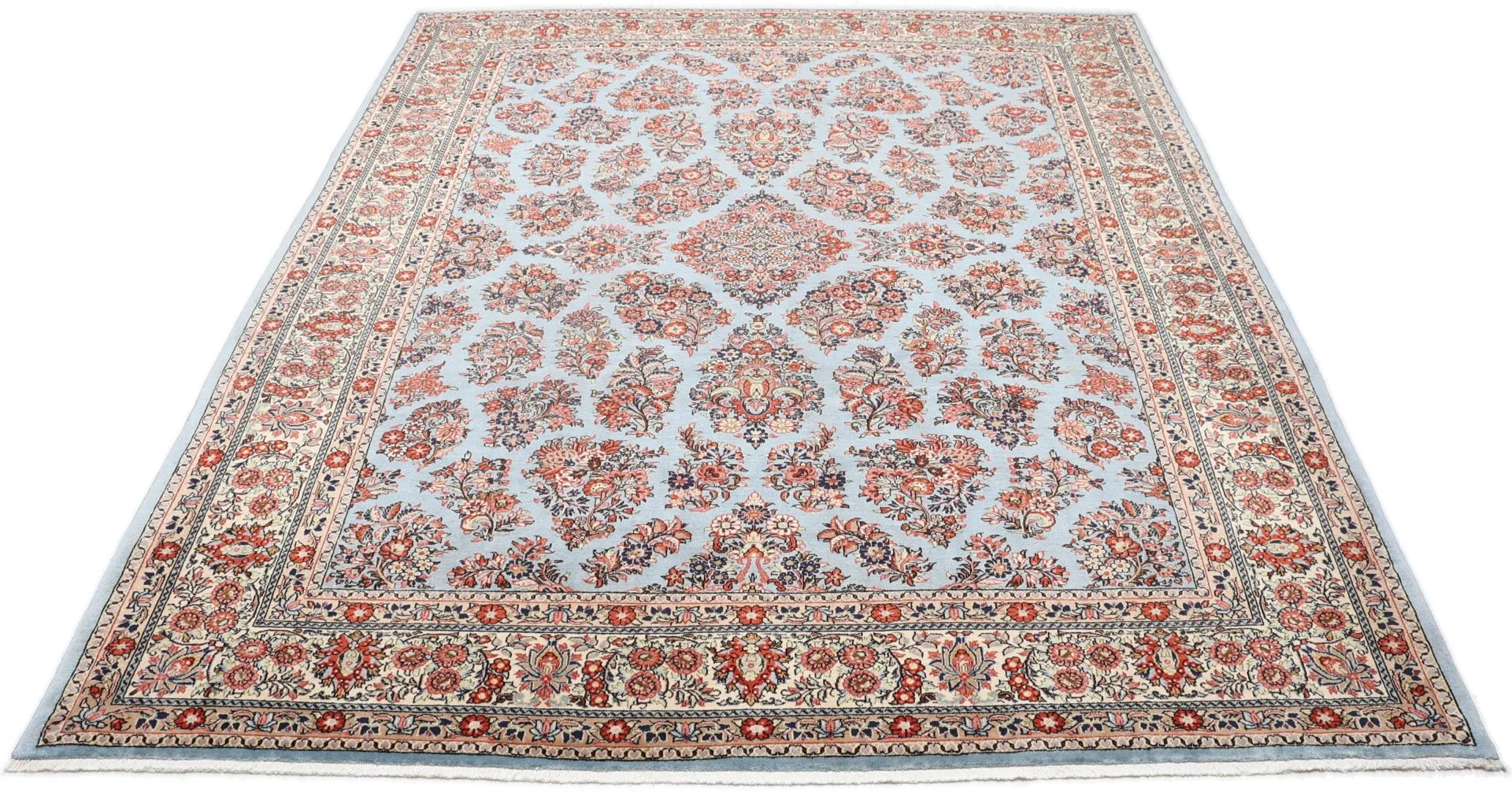 Sarouk Persian Rug 274 × 337 cm, Wool, hand-knotted