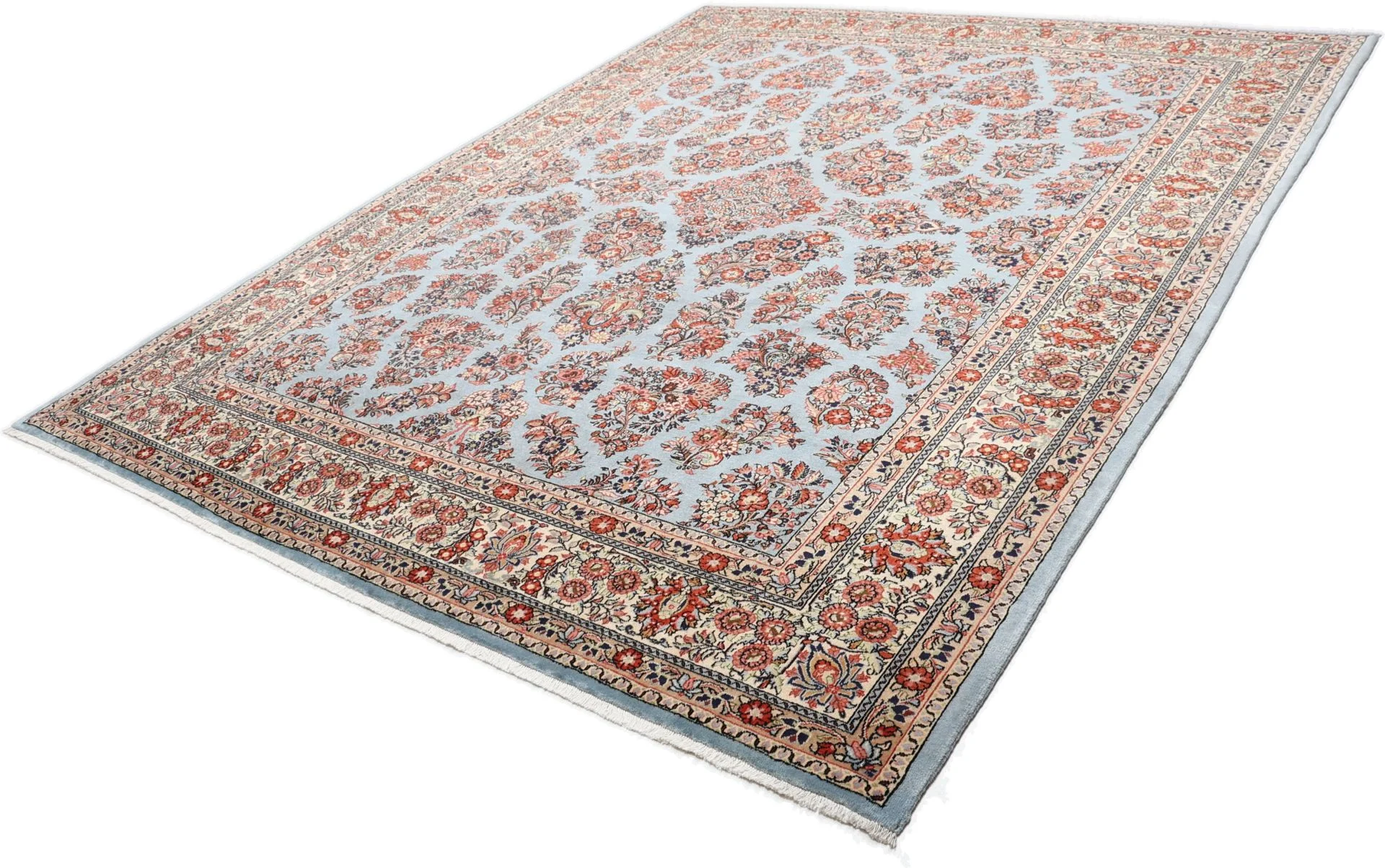 Sarouk Persian Rug 274 × 337 cm, Wool, hand-knotted