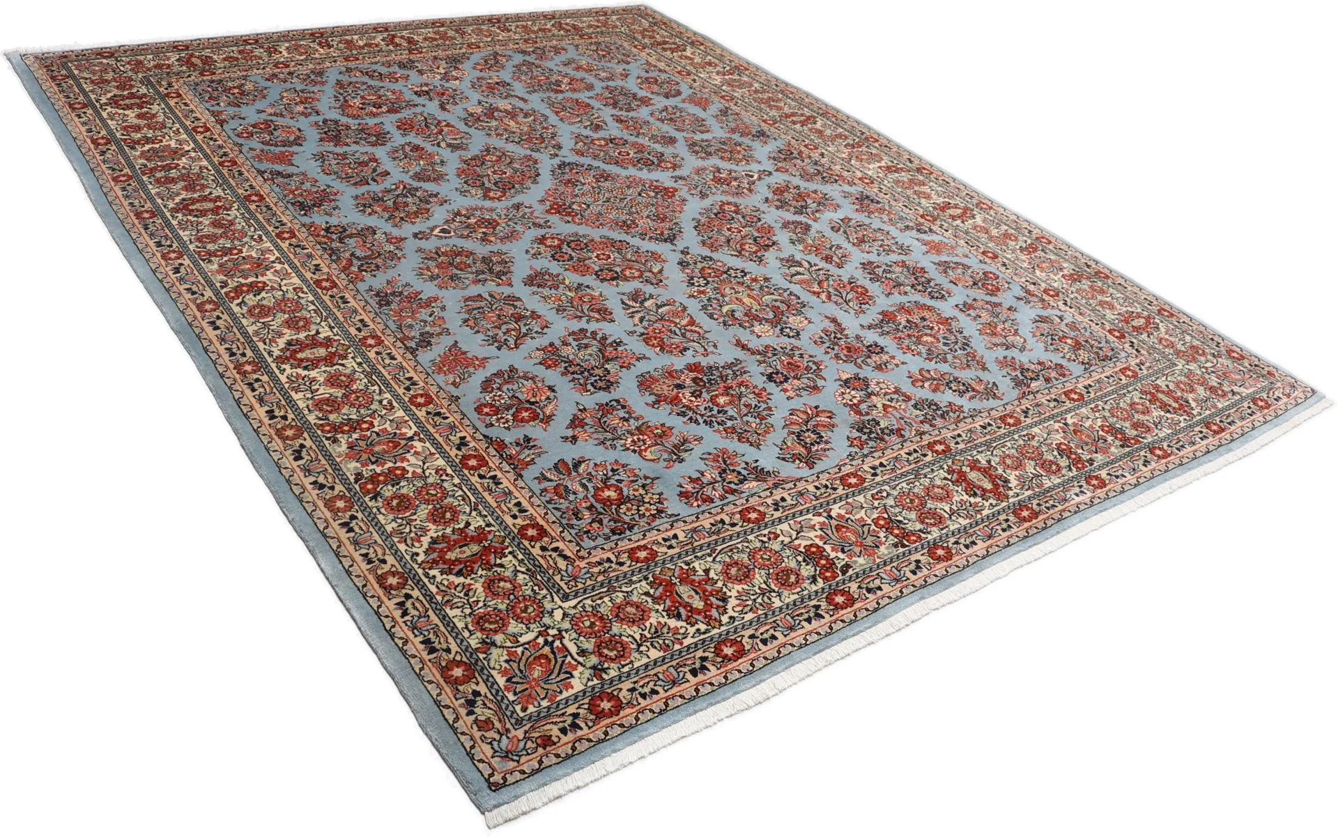 Sarouk Persian Rug 274 × 337 cm, Wool, hand-knotted