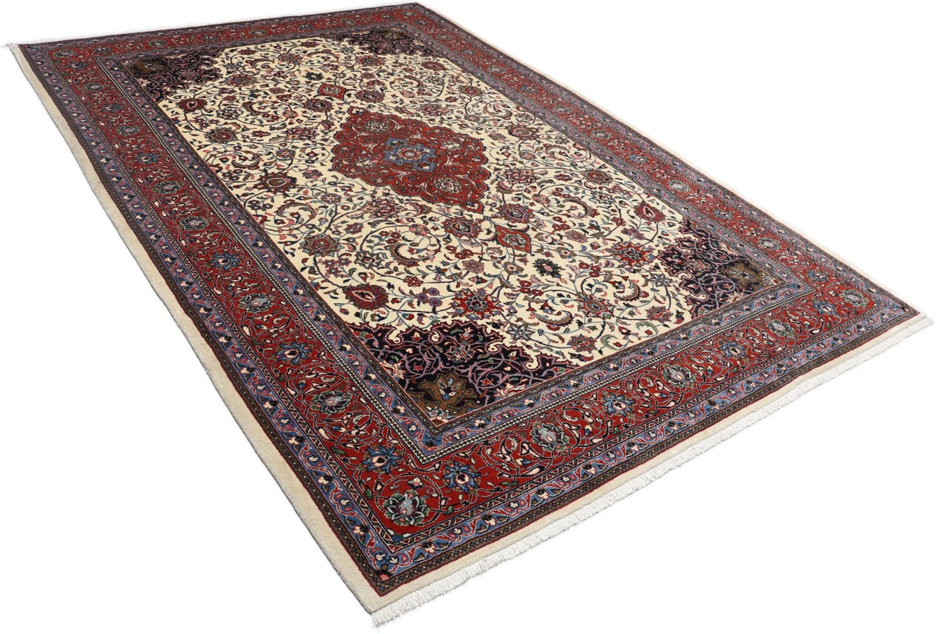 Sarouk Persian Rug 220 × 327 cm, Wool, hand-knotted