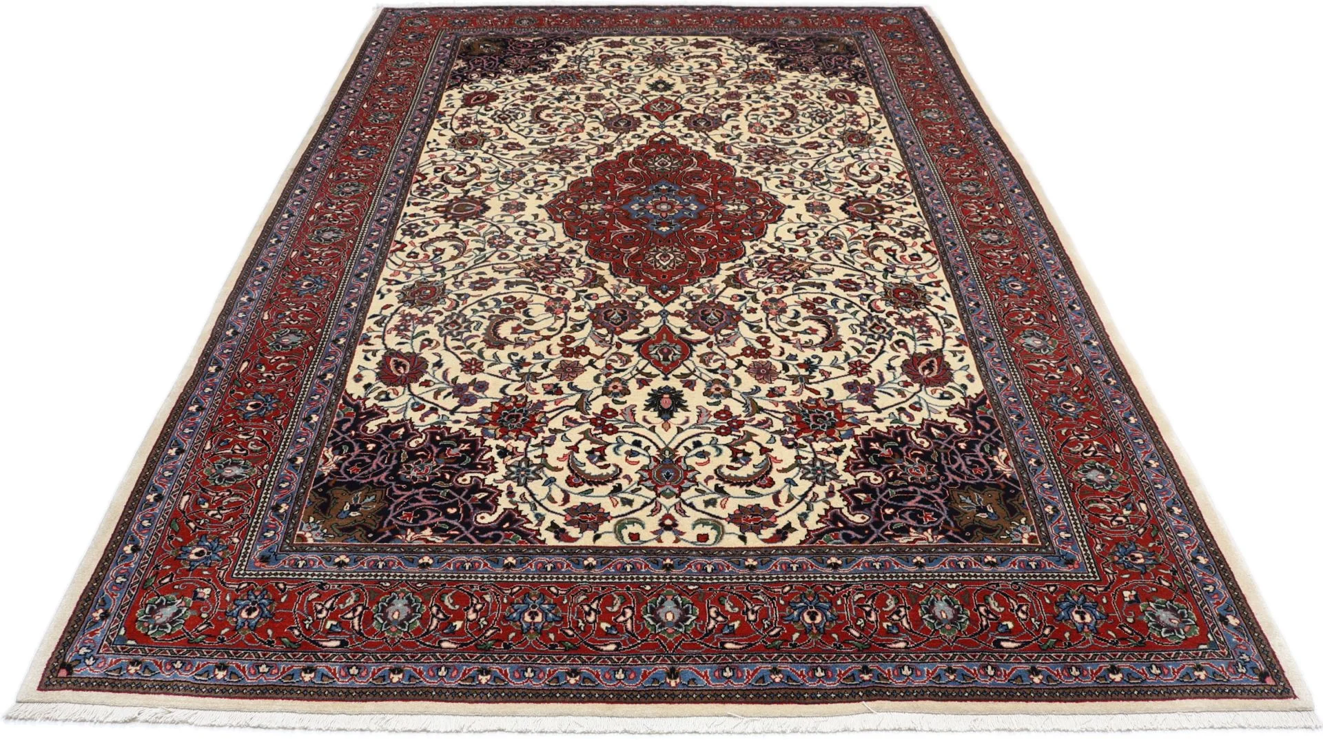 Sarouk Persian Rug 220 × 327 cm, Wool, hand-knotted