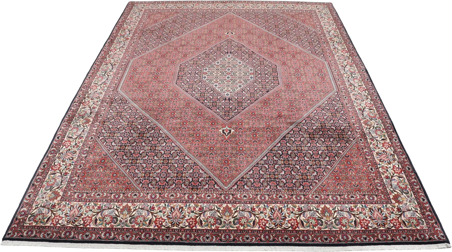 Bijar Persian Rug — hand-knotted, 260 × 358 cm, Wool