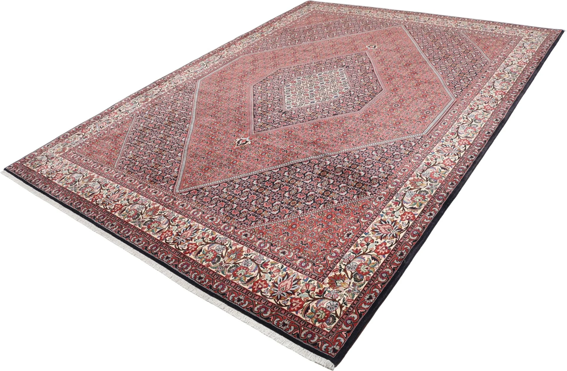 Bijar Persian Rug — hand-knotted, 260 × 358 cm, Wool