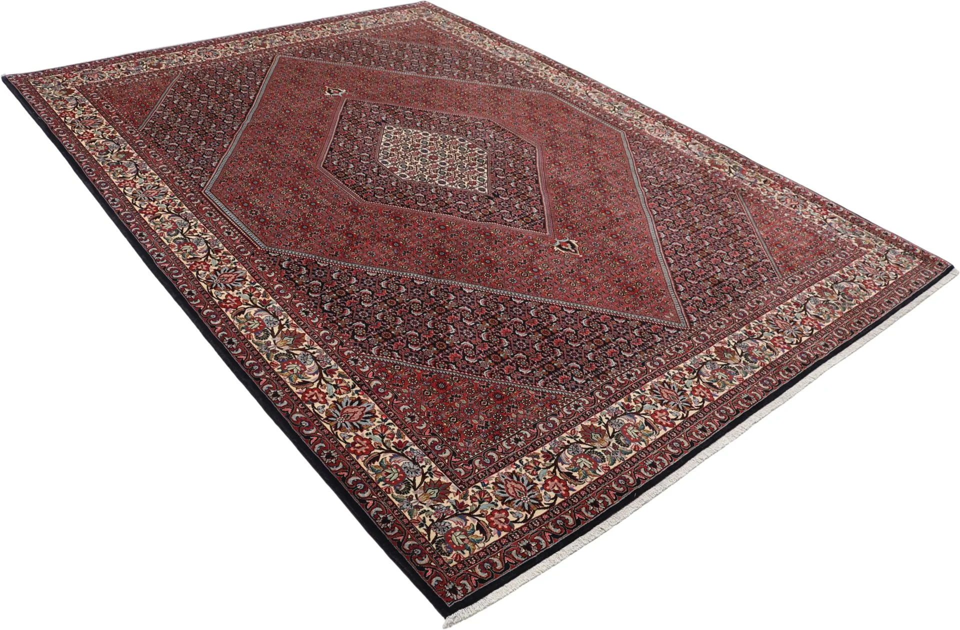 Bijar Persian Rug — hand-knotted, 260 × 358 cm, Wool