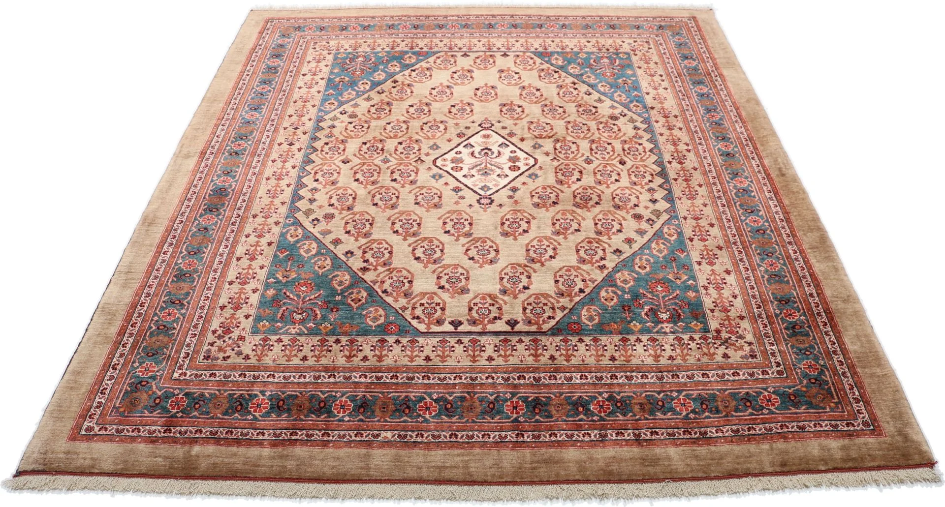 perserteppich-gashghai-209-x-241-cm-schurwolle-handgeknupft-5 Qashqai Persian Rug 209 × 241 cm, Wool, hand-knotted