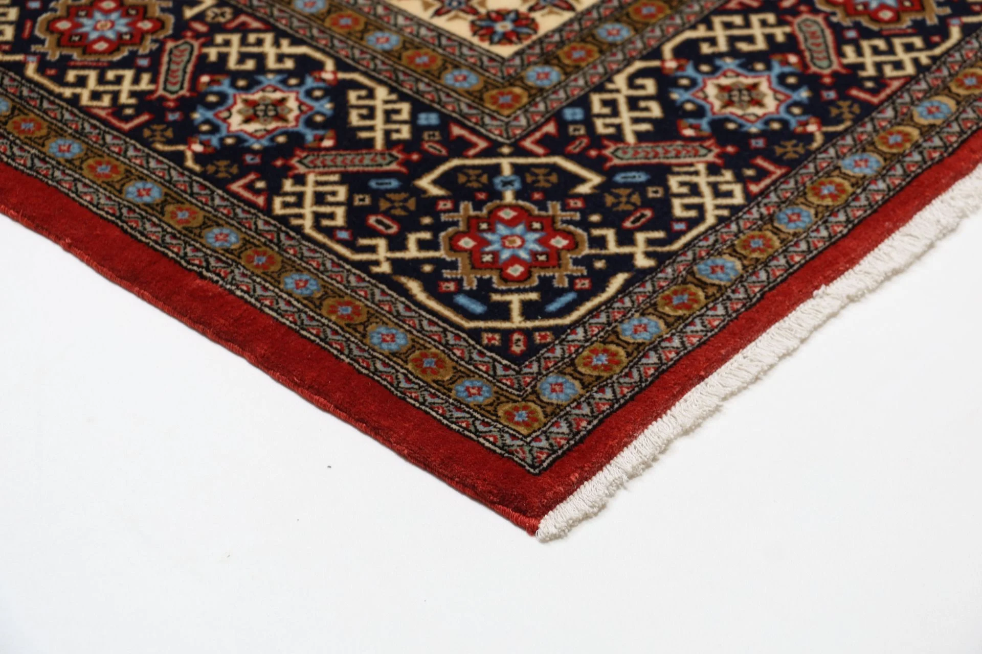 Qom Persian Rug 195 × 295 cm, Wool, hand-knotted