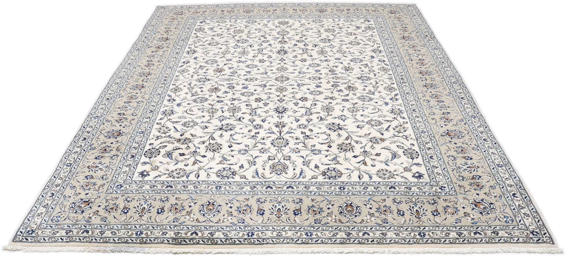 Kashan Persian Rug — hand-knotted, 253 × 305 cm, Wool