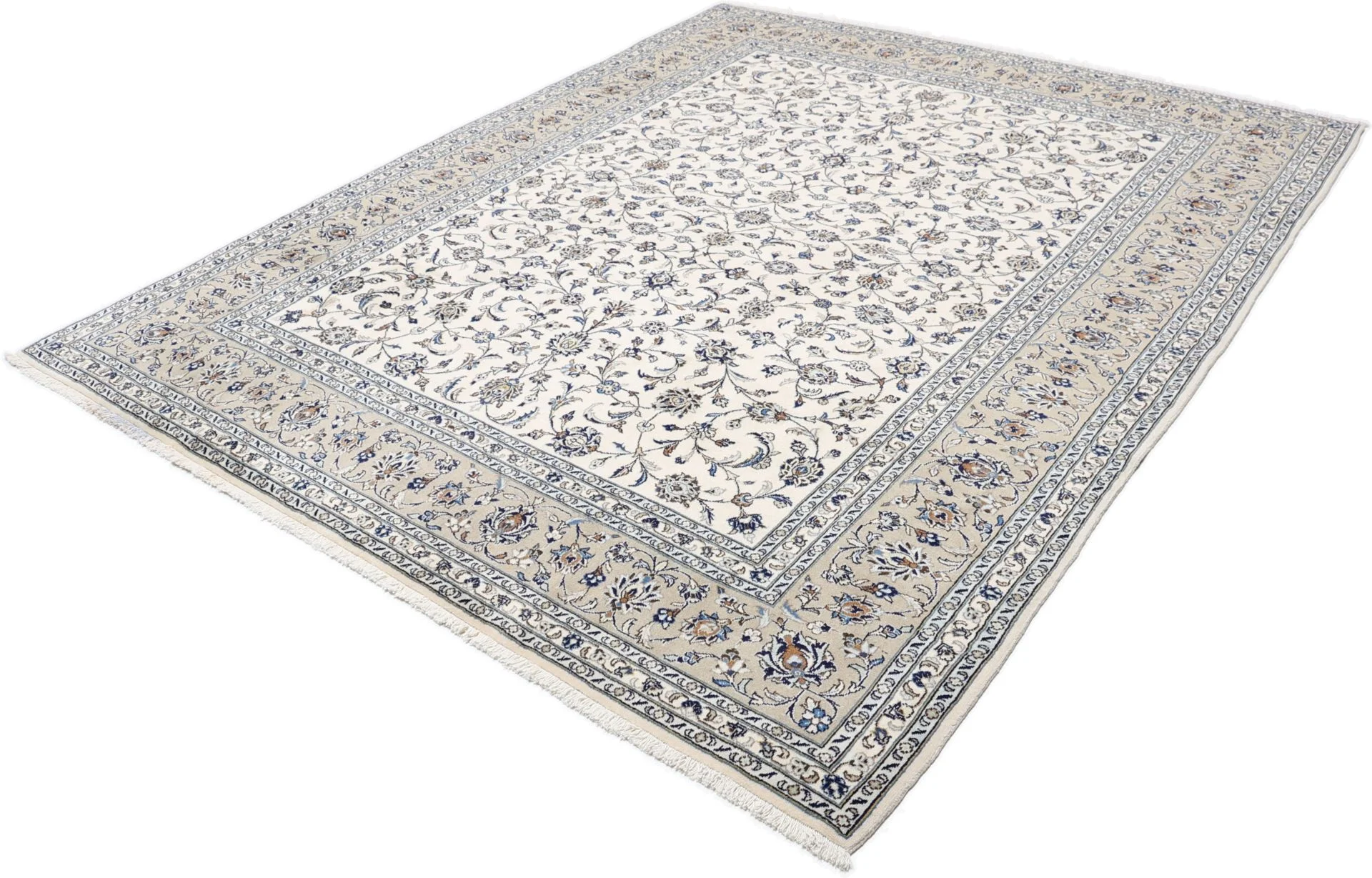 Kashan Persian Rug — hand-knotted, 253 × 305 cm, Wool