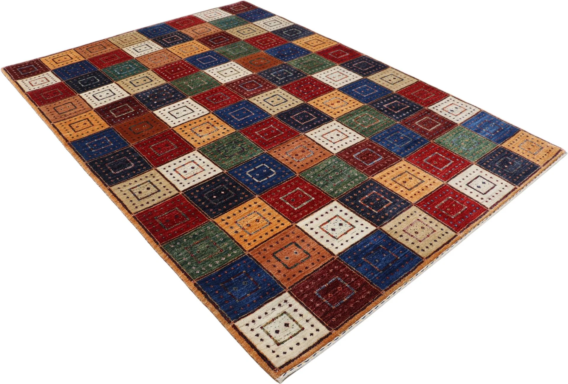 orientteppich-loribaft-175-x-249-cm-schurwolle-handgeknupft-3 Loribaft Indian Rug 175 × 249 cm, Wool, hand-knotted