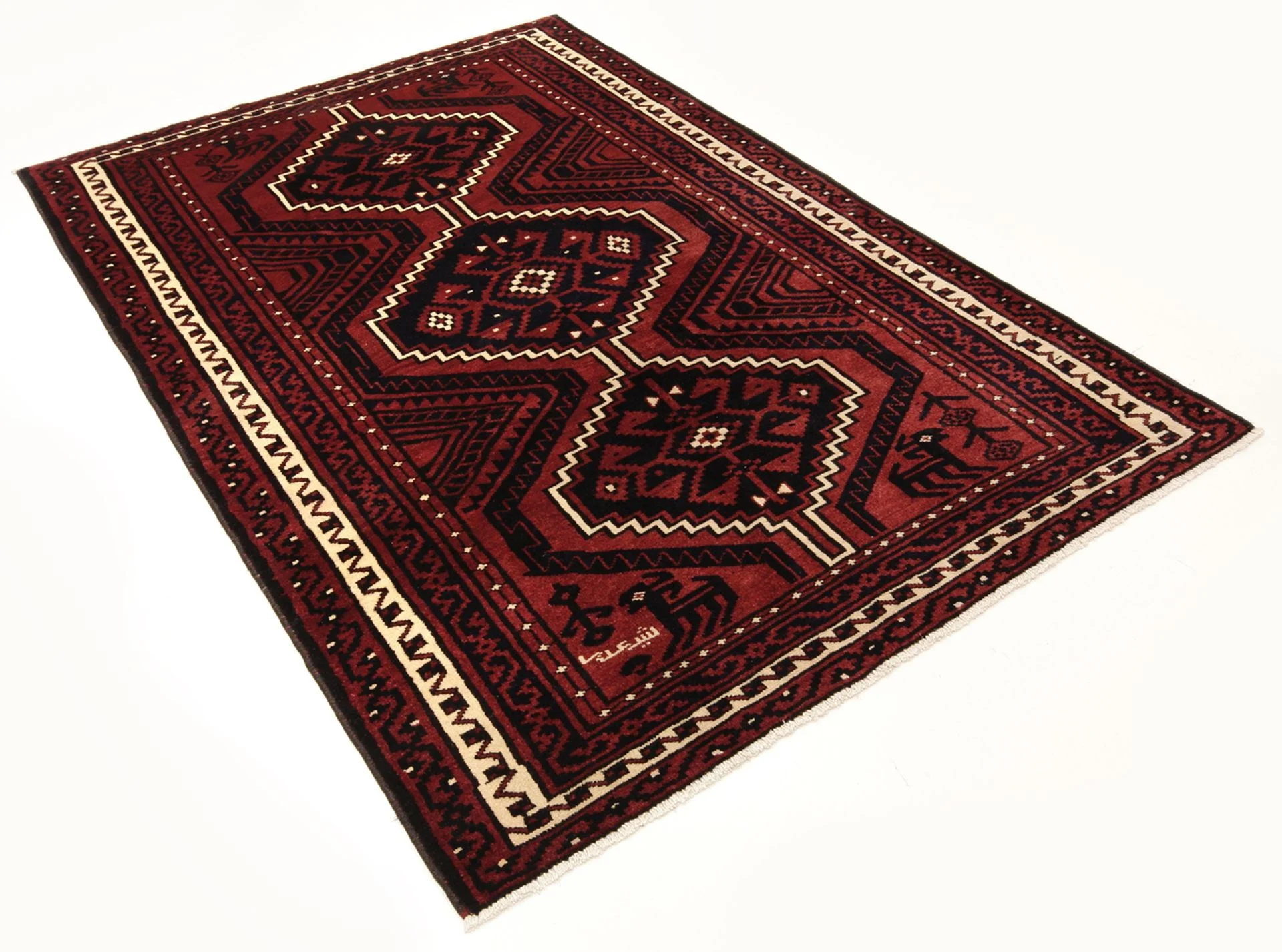 perserteppich-gashghai-180-x-270-cm-schurwolle-handgeknupft-1 Hand-Knotted Wool Qashqai Persian Rug, 180 × 270 cm
