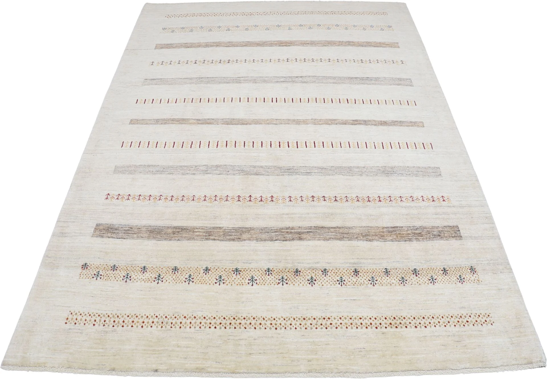 Loribaft Persian Rug — hand-knotted, 198 × 288 cm, Wool