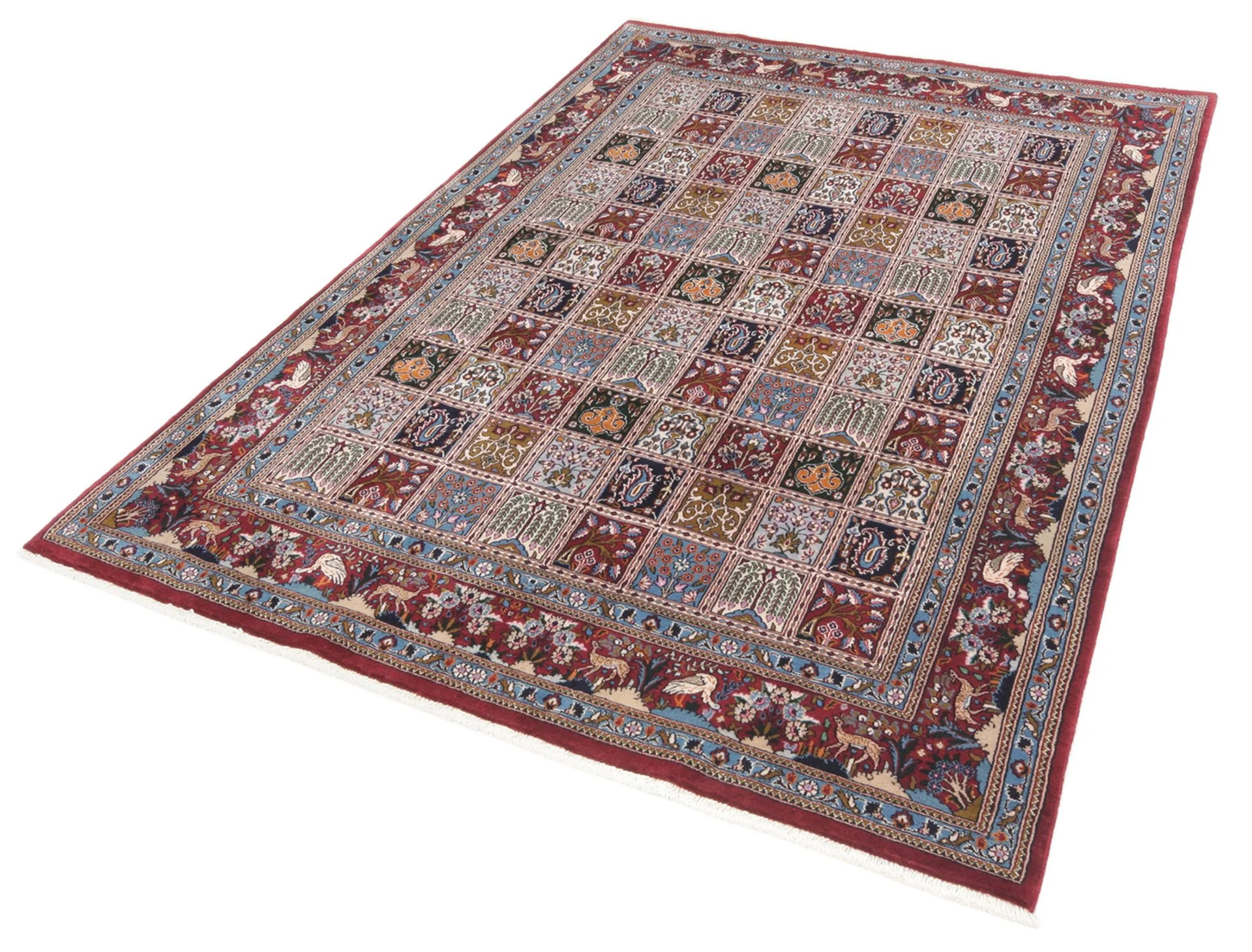 Moud Persian Rug 165 × 243 cm, Wool, hand-knotted