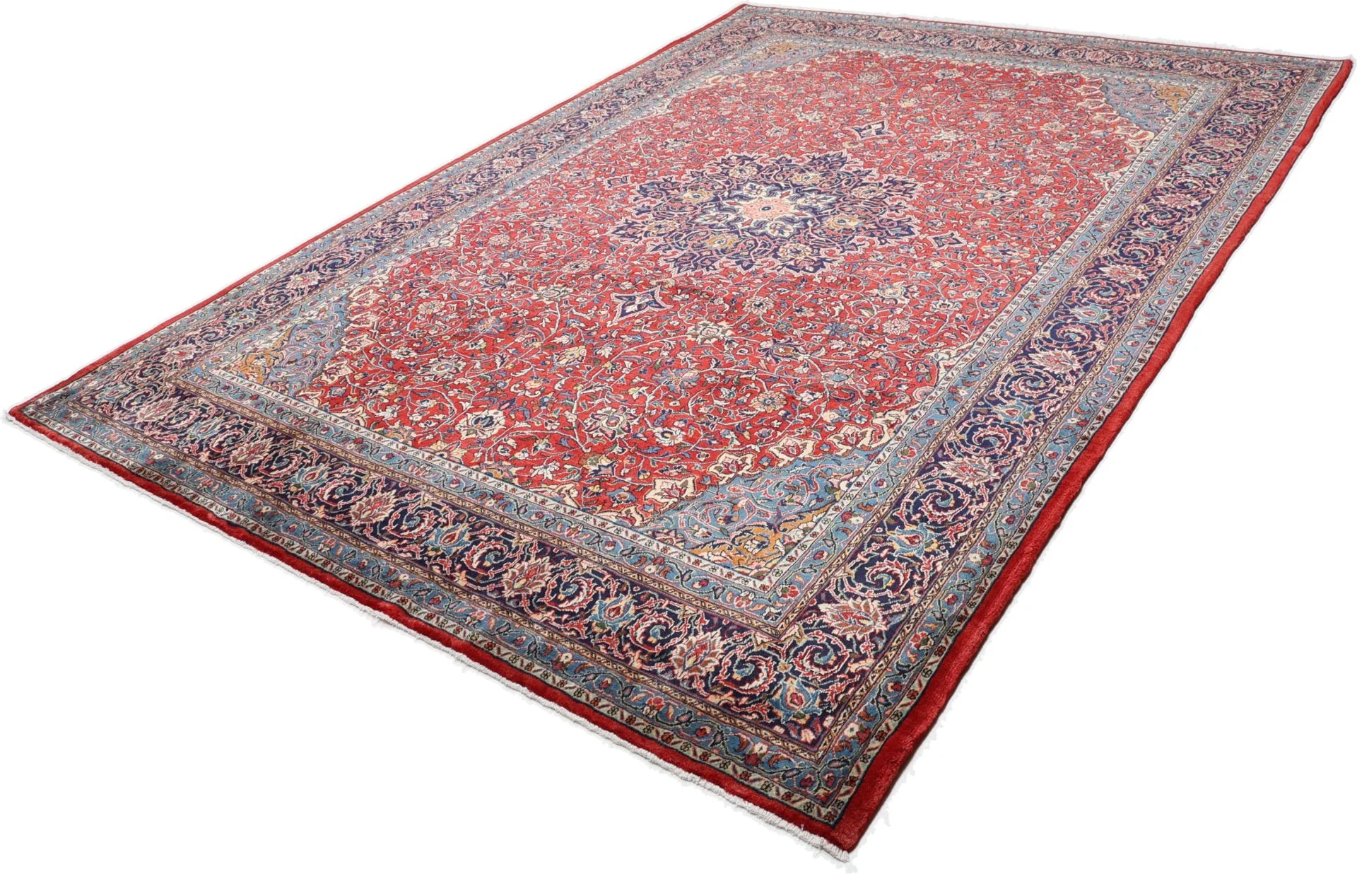 Sarouk Persian Rug — hand-knotted, 255 × 353 cm, Wool