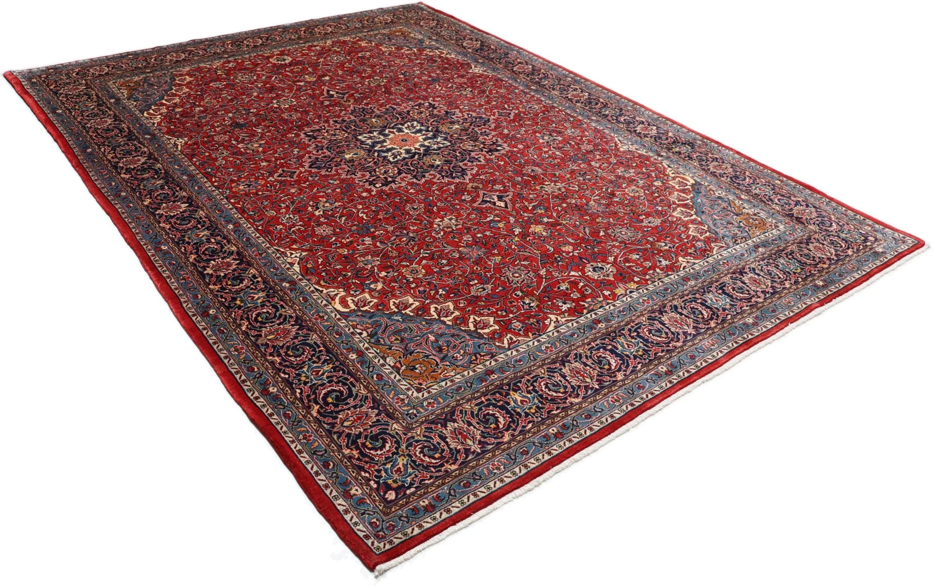 Sarouk Persian Rug — hand-knotted, 255 × 353 cm, Wool