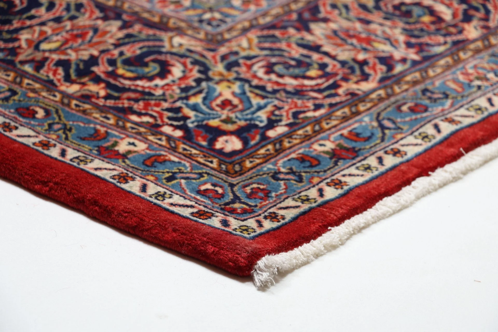Sarouk Persian Rug — hand-knotted, 255 × 353 cm, Wool