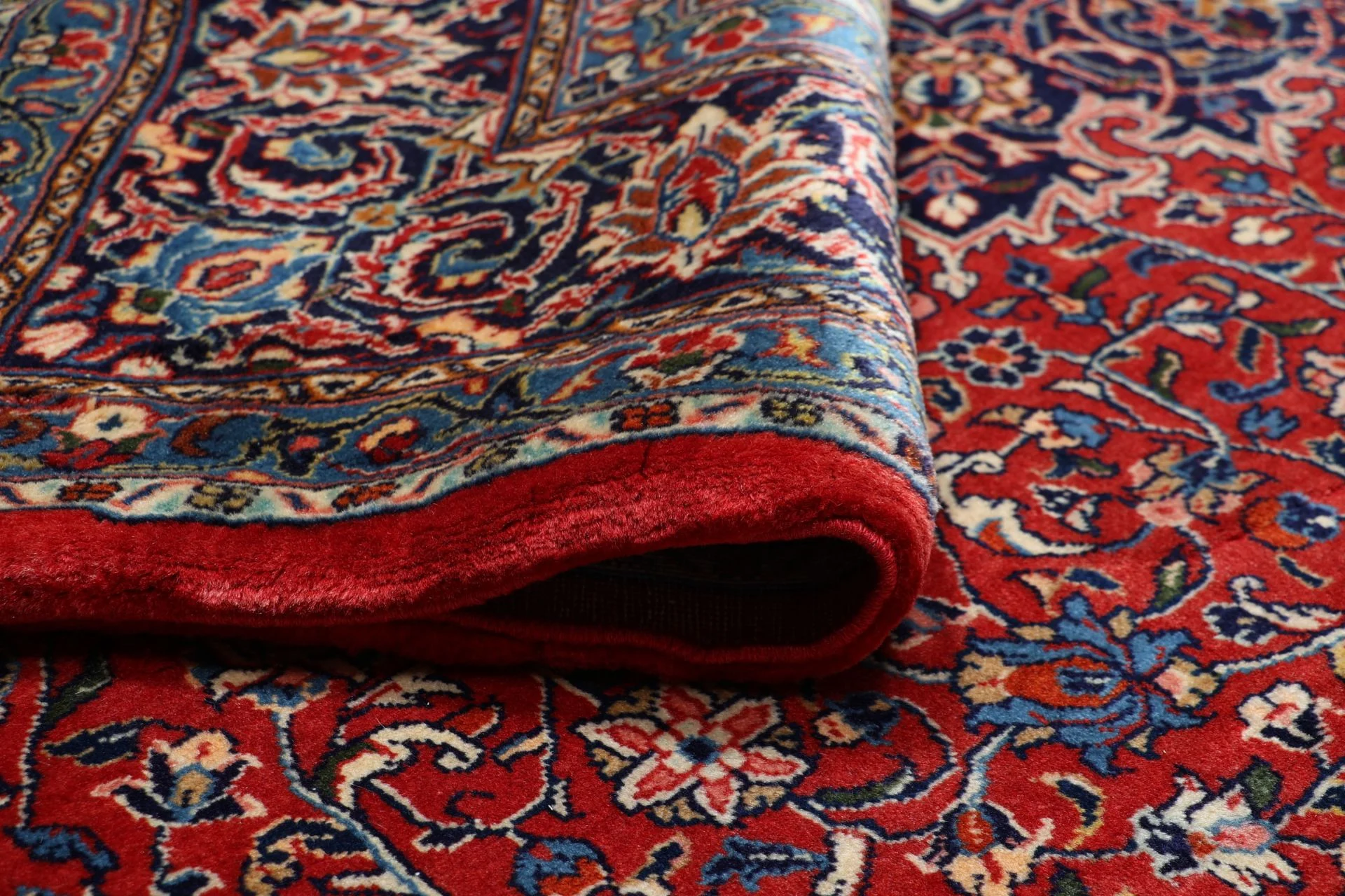 Sarouk Persian Rug — hand-knotted, 255 × 353 cm, Wool