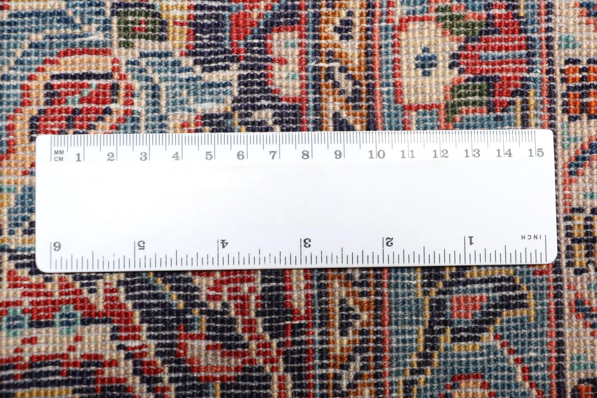 Sarouk Persian Rug — hand-knotted, 255 × 353 cm, Wool