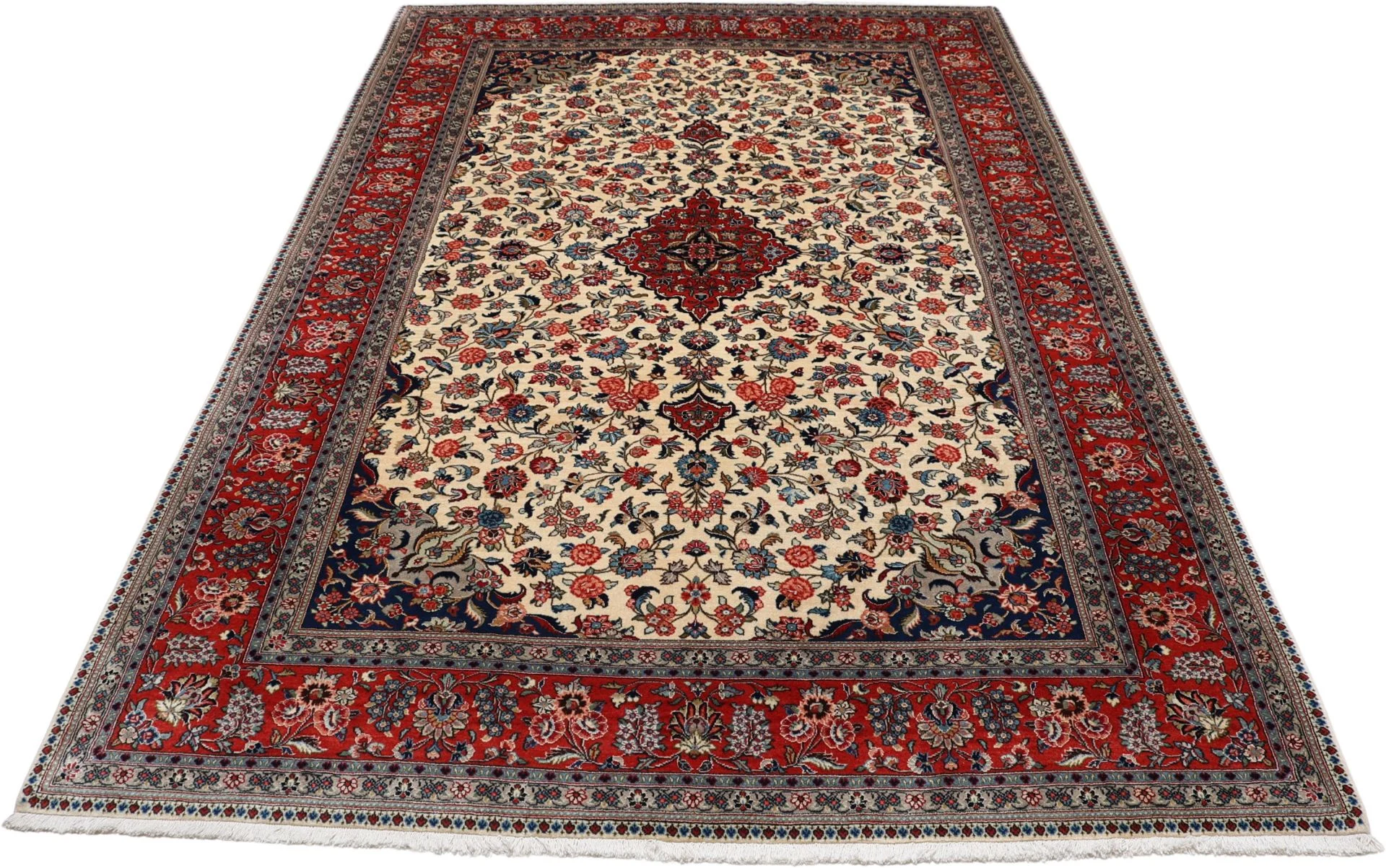 Sarouk Persian Rug 200 × 305 cm, Wool, hand-knotted