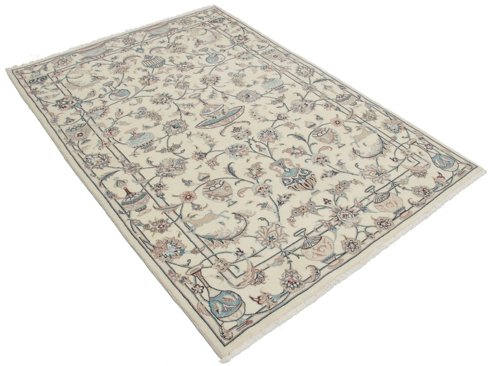 Kashmar Persian Rug 140 × 205 cm, Wool, hand-knotted