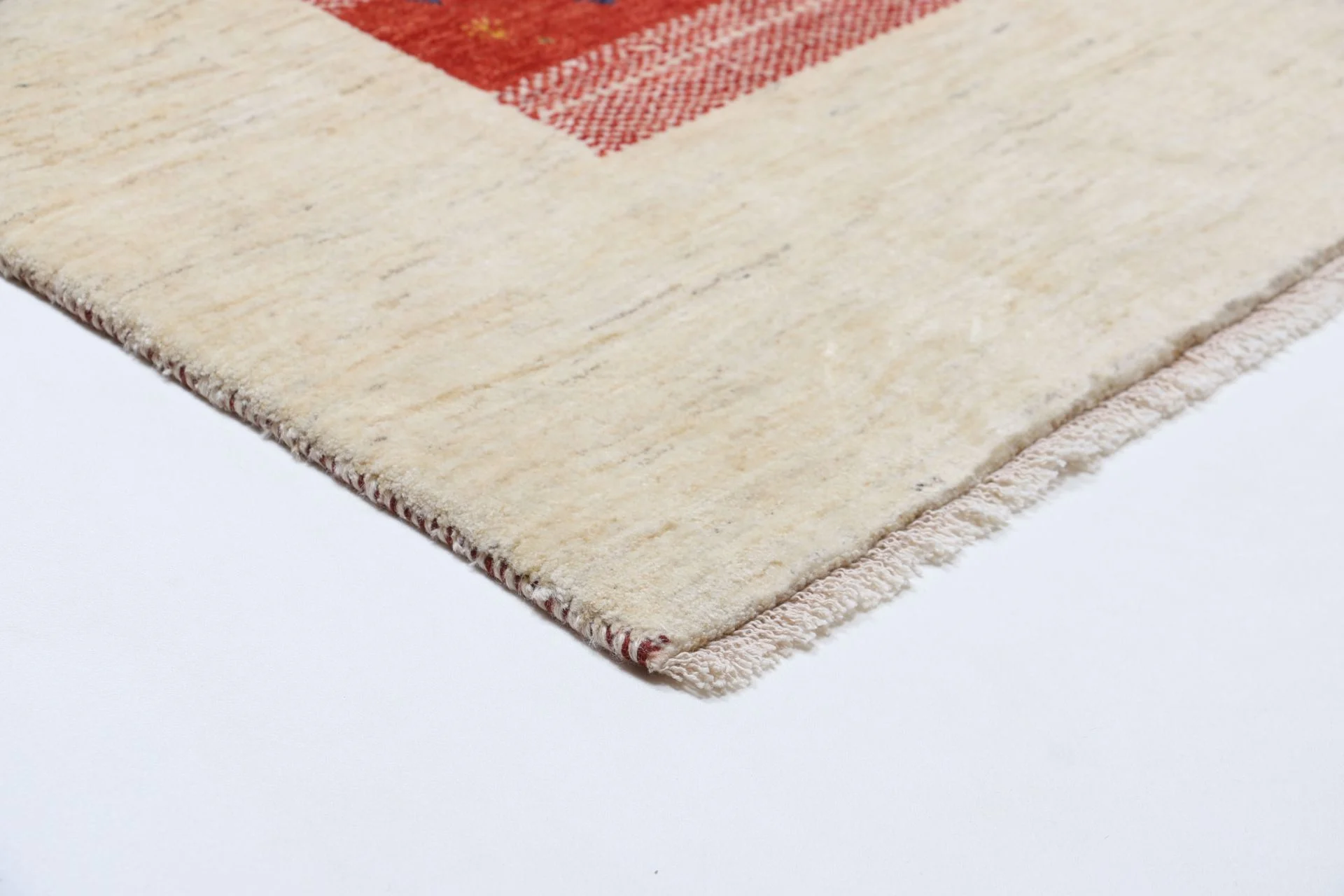 Hand-Knotted Wool Loribaft Persian Rug, 202 × 290 cm