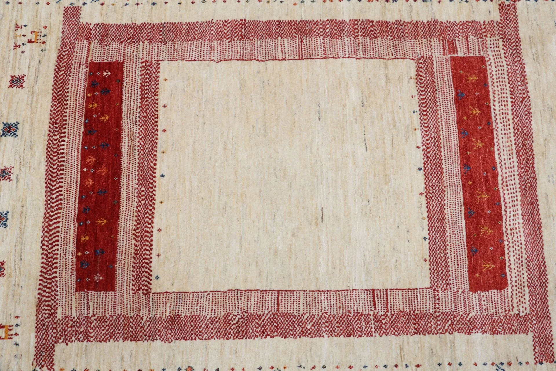 Hand-Knotted Wool Loribaft Persian Rug, 202 × 290 cm