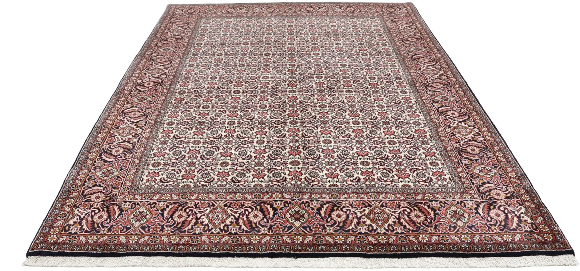 Bijar Persian Rug — hand-knotted, 167 × 243 cm, Wool