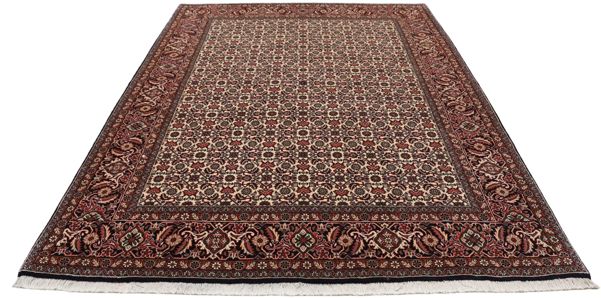 Bijar Persian Rug — hand-knotted, 167 × 243 cm, Wool