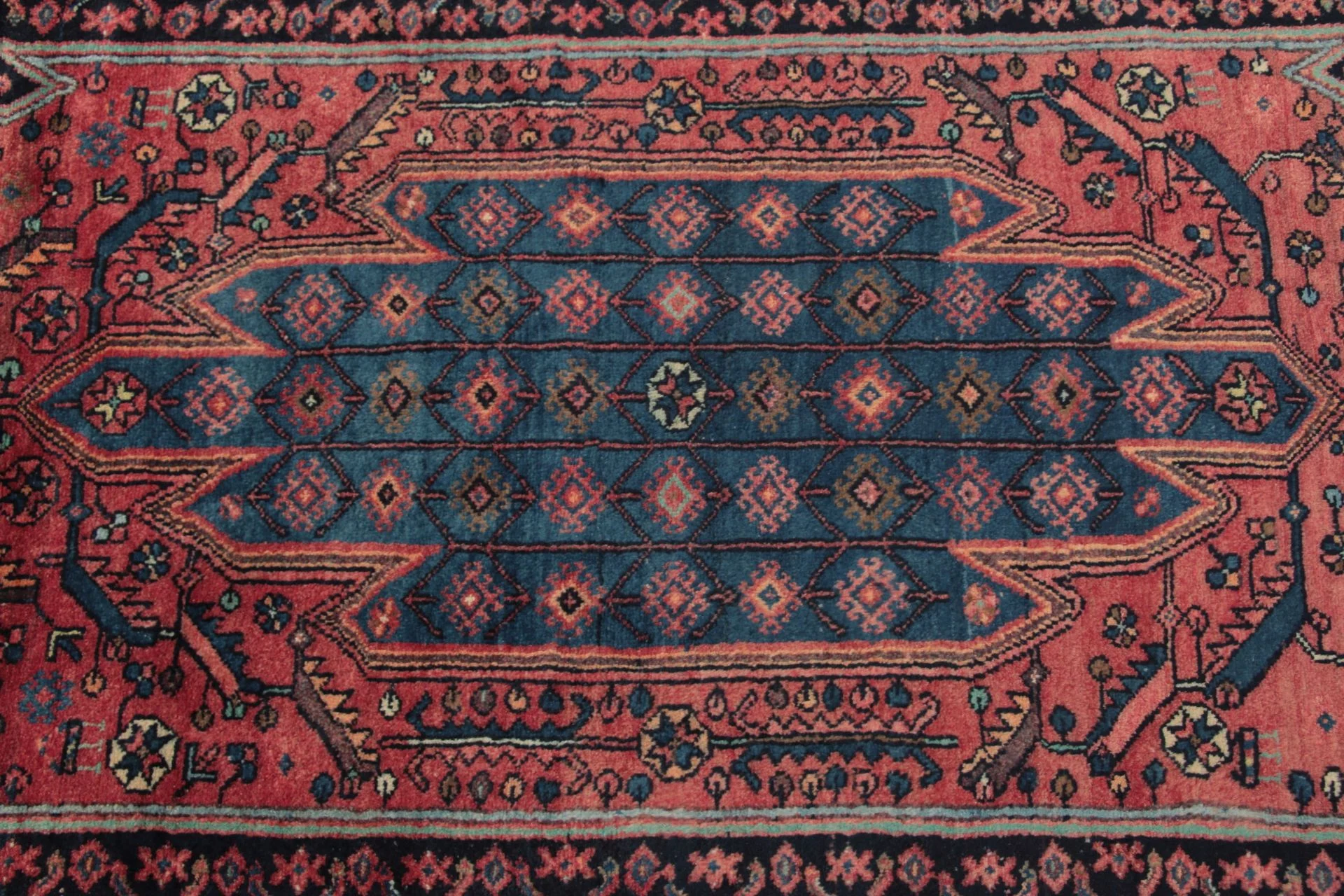 Bijar Persian Rug 156 × 285 cm, Wool, hand-knotted