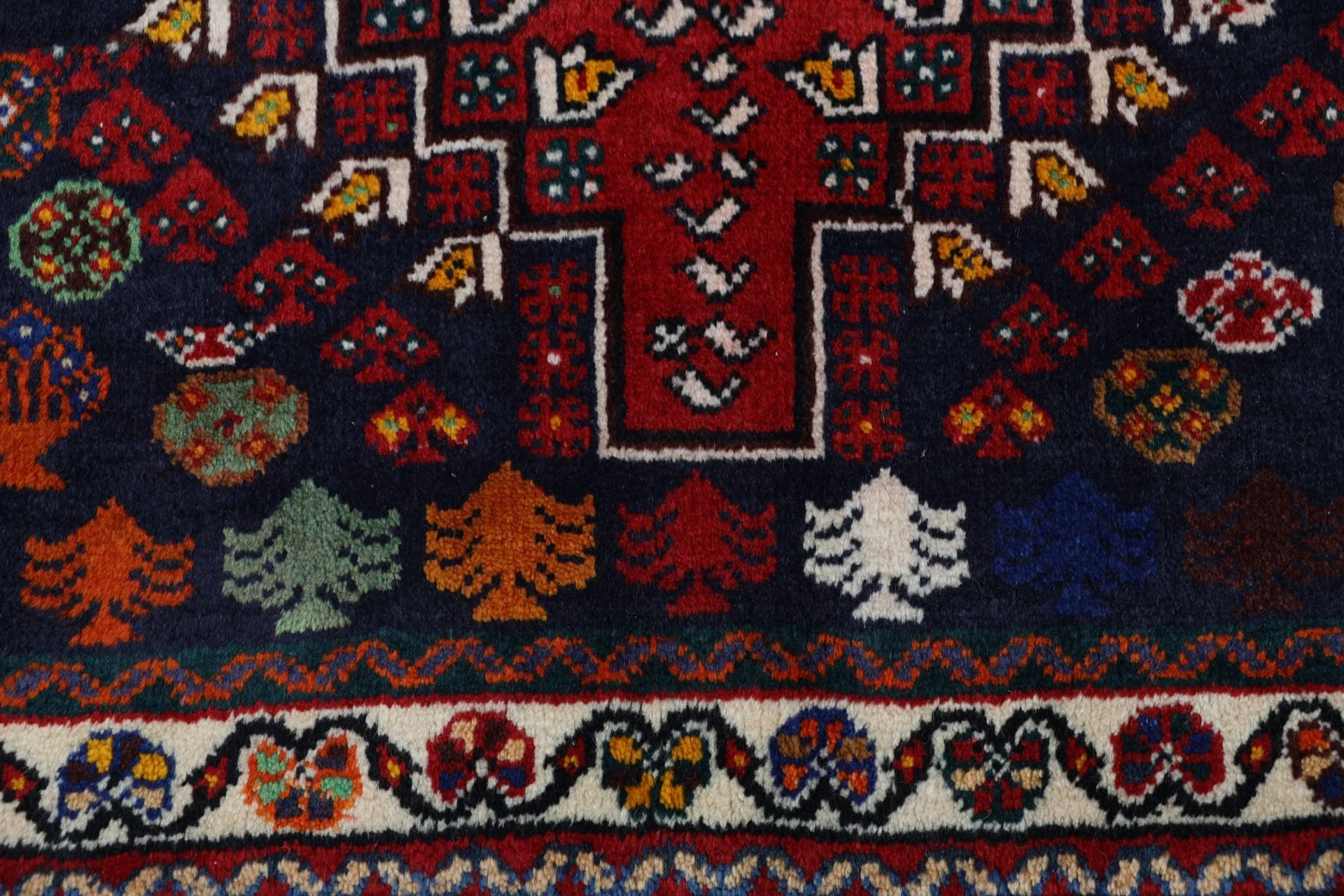 perserteppich-gashghai-168-x-270-cm-schurwolle-handgeknupft-7 Hand-Knotted Wool Qashqai Persian Rug, 168 × 270 cm