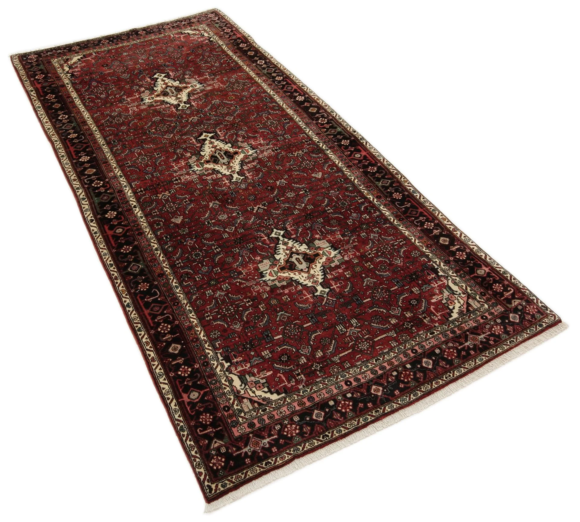 Bijar Persian Rug — hand-knotted, 152 × 319 cm, Wool