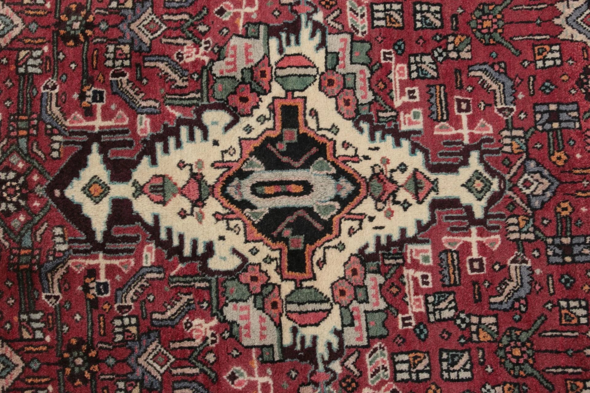 Bijar Persian Rug — hand-knotted, 152 × 319 cm, Wool