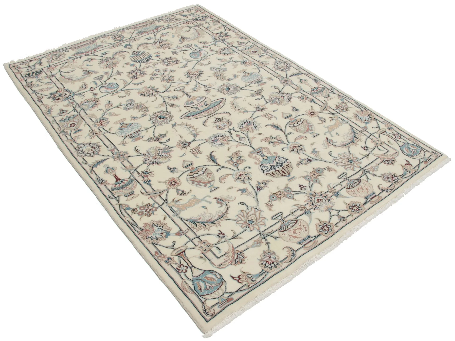 Kashmar Persian Rug 140 × 205 cm, Wool, hand-knotted