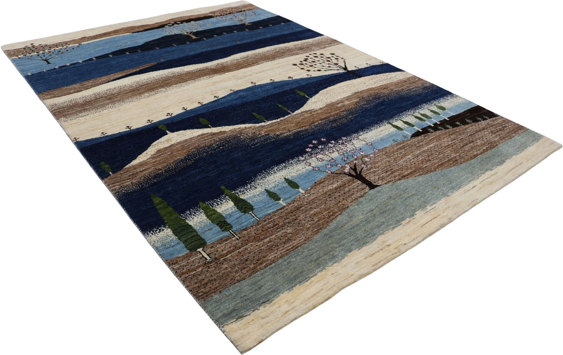 orientteppich-loribaft-171-x-244-cm-schurwolle-handgeknupft-3 Loribaft Indian Rug — hand-knotted, 171 × 244 cm, Wool