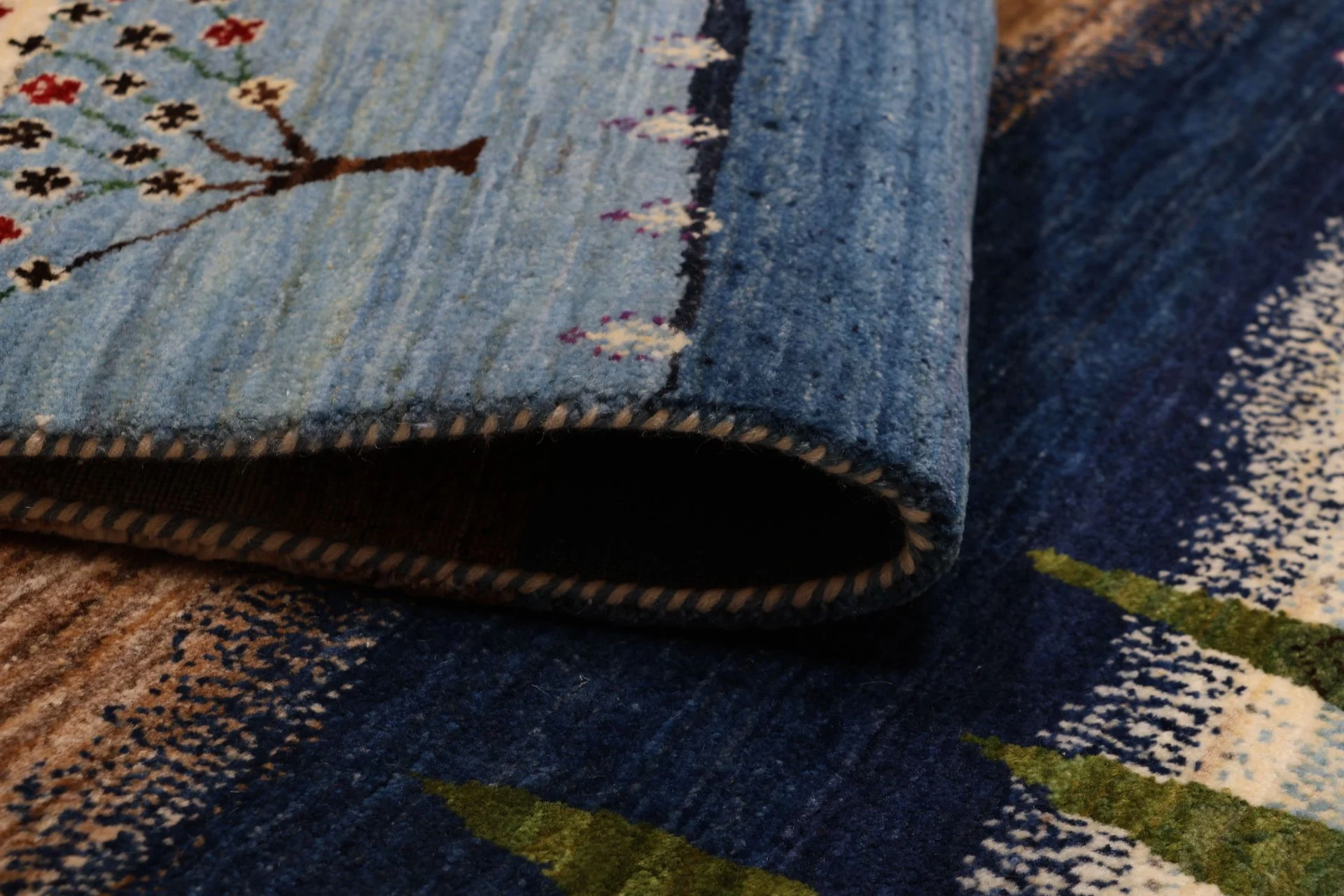 orientteppich-loribaft-171-x-244-cm-schurwolle-handgeknupft-7 Loribaft Indian Rug — hand-knotted, 171 × 244 cm, Wool